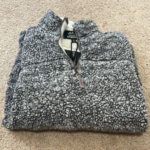 Large Grizzly Sherpa Pullover Jacket